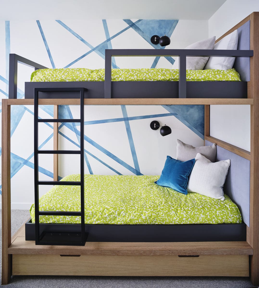 Modern bunk bed design San Francisco property