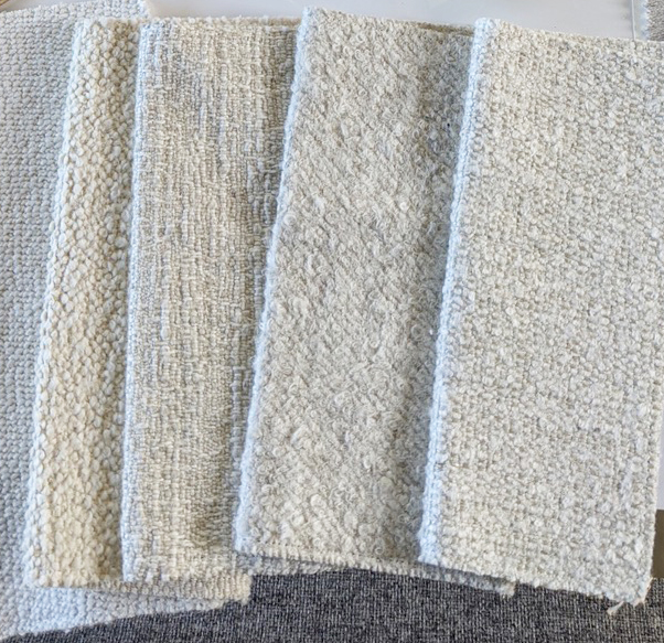 Cotton and linen blend fabrics used in high-end Napa interior design projects 